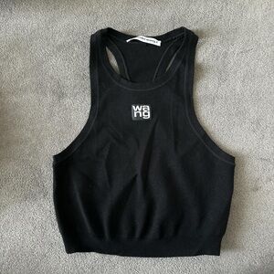 Alexander wang racer back tank top